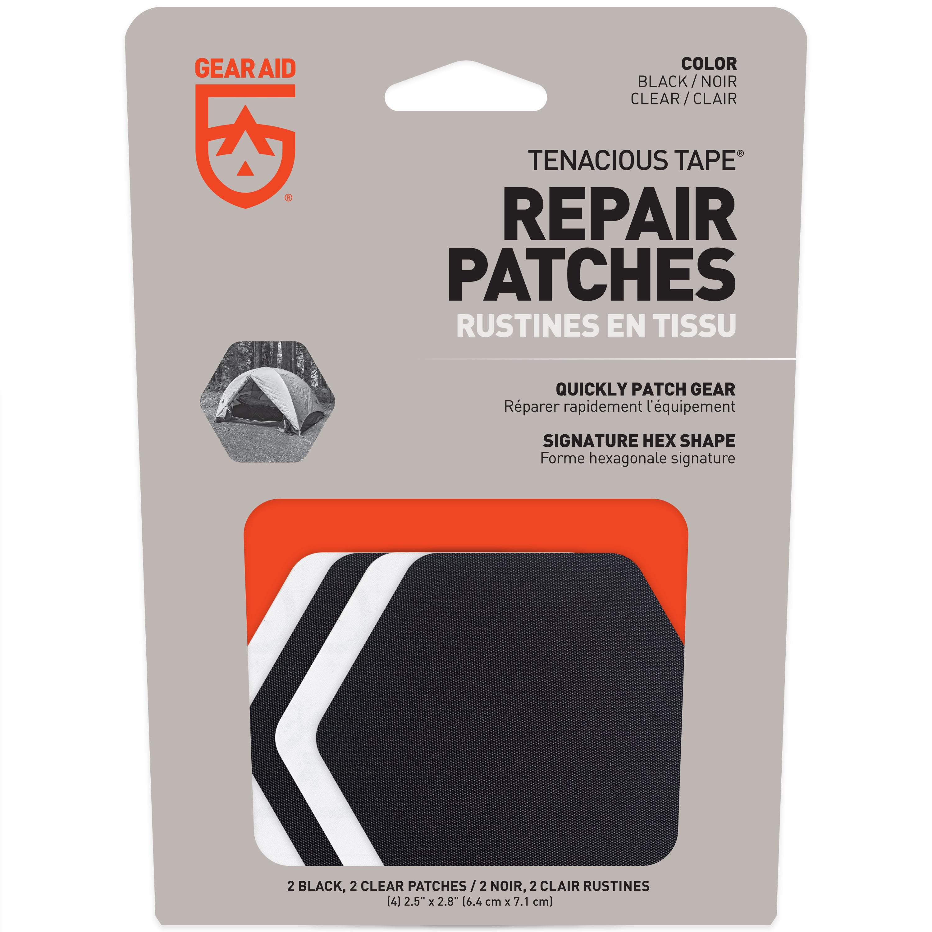 Tenacious Tape Hex Repair Patches