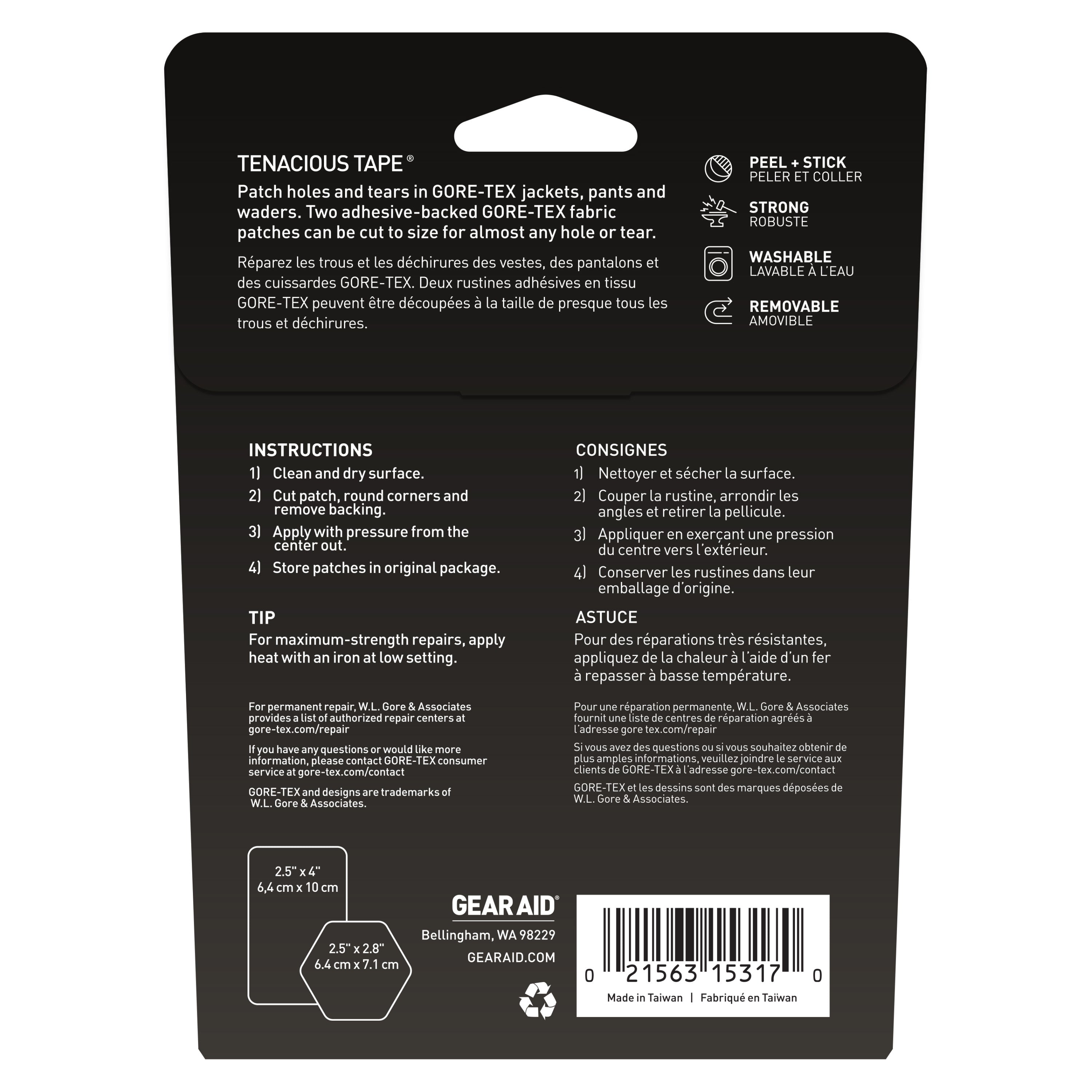 GORE-TEX Fabric Patches