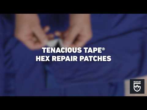 Tenacious Tape Hex Repair Patches
